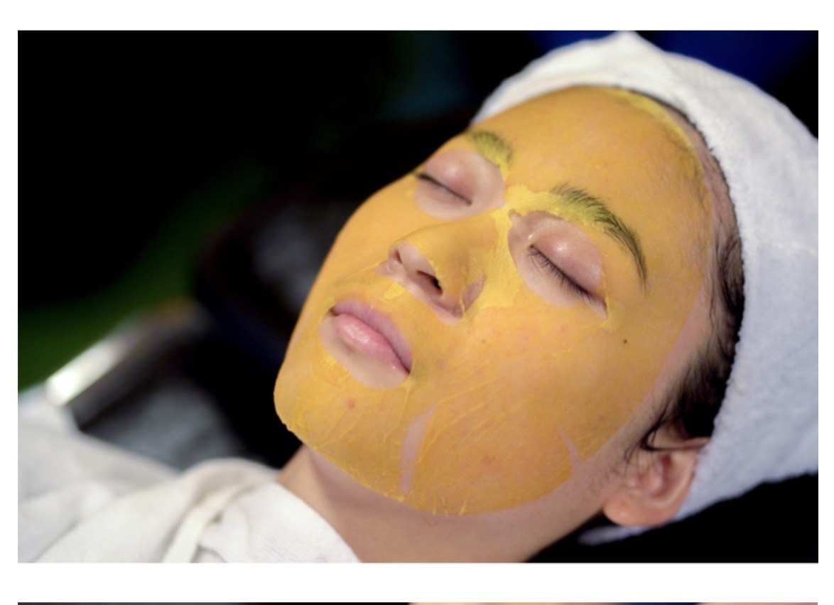 Natural Gold Silk Facial Mask Set