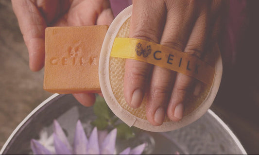 natural gold silk facial soap