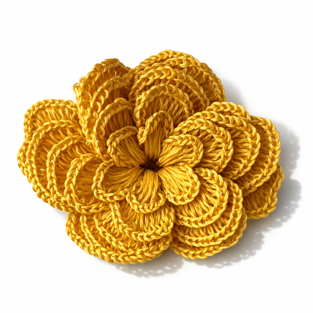 Silk Exfoliating Flower